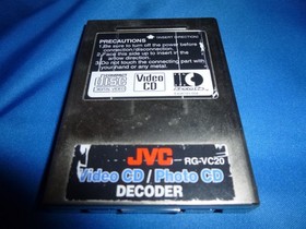 Sega Saturn JVC RG-VC20 VCD Video CD Photo Card Decoder Japan Import US Seller