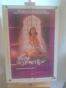 THE HOUSE ON SORORITY ROW Original 1982 Movie Poster 27x41 1sh - Picture 1 of 11