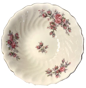 Johnson Brothers 2 Pink Roses Serving Dish Old Chelsea England (Set Of 2) 8.5” - Picture 1 of 5