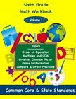 Sixth Grade Math Volume 1: Order Of Operations,. Deluca<|