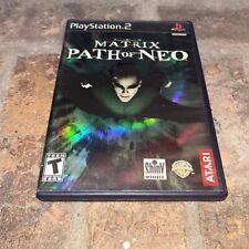 Matrix: Path of Neo Ps2 (Sony PlayStation 2, 2005) CIB Video Game