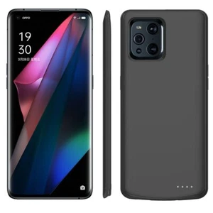 for OPPO Find X3/X3 PRO/X3 NEO/X3 LITE Battery Case Power Bank Charger Cover - Picture 1 of 11