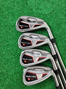 Adams Golf Tight Lies Plus RH Iron Set 4 Piece 5 6 7 8 Stiff Performance Steel - Picture 1 of 18