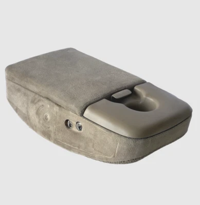 Ford F150 97-03 60/40 consola central asiento saltador reposabrazos portavasos único bronceado OEM Foto 1 de 4