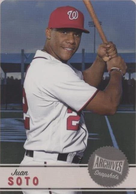 2019 Topps Archives Snapshots - Juan Soto #AS-JS