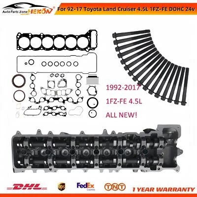 Kit de pernos de culata aptos para 92-17 Toyota Land Cruiser 4.5L 1FZ-FE DOHC 24v Foto 1 de 4