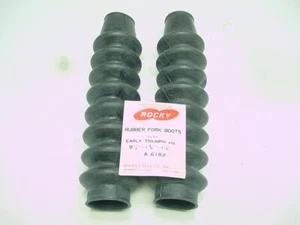 NEW NOS ROCKY TRIUMPH PRE UNIT FORK BOOT SET PART #A6182 OR H962 97-0962 GOOD RU - Picture 1 of 3
