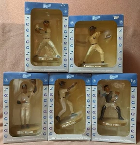 HARTLAND STATUES: 2006 Columbus Clippers JETER, RIVERA, CANO, WILLIAMS, POSADA - Picture 1 of 9