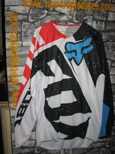 Vintage FOX 180  racing team  motocross  MX  1 jersey shirt trikot maillot '80s - Picture 1 of 1