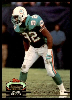 1992 Stadium Club #283 David Griggs - Image 1 of 2