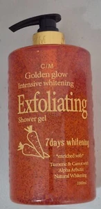 Golden Glow Intensive Exfoliating Shower Gel Body Wash 1000ml - As Pictured - Picture 1 of 2
