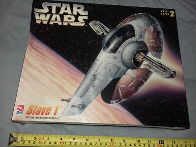 AMT Star Wars: SLAVE 1 Model Kit Scale 1:85 - Sealed. Unassembled. - Image 1 of 3