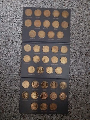 A Coin History of the U. S. Presidents COMPLETE Set 41 Coin Tokens - Image 1 of 2