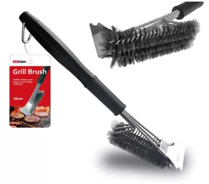 18" Stainless Steel Bristle Free Grill Brush Scraper Tool for Cleaning BBQ - Picture 1 of 7