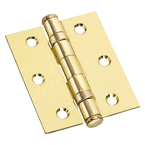 CERNIERA CON CUSCINETTI OTTONATA mm 100 x  90 - sp.3 - Immagine 1 di 1