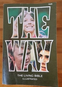 The Way 1972 The Living Bible Illustrated Vintage Religious Book Excellent Cond. - Picture 1 of 6
