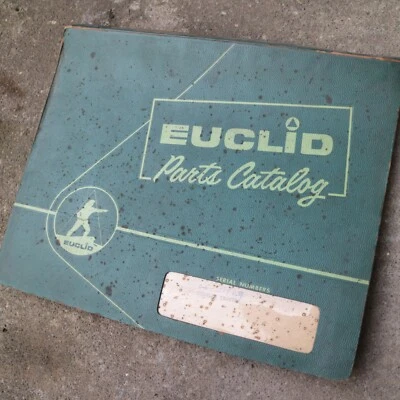 EUCLID C-6 Crawler Dozer Tractor parts manual book catalog spare list engine c6 - Image 1 of 4