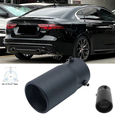 For Jaguar XE XF XJ Car Exhaust Pipe Rear Tail Throat Muffler Stainless Steel Foto 1 de 4