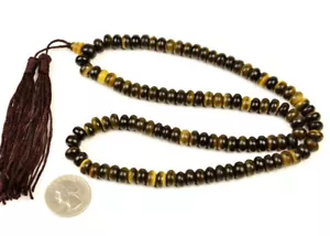 21 Zoll Rinderhorn 108 Gebetsperlen Meditation Mantra buddhistische Mala - Bild 1 von 5