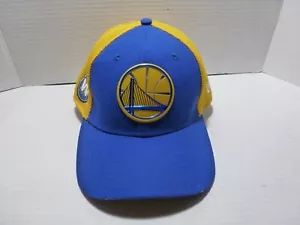 Golden State Warriors New Era Blue Team Classic 39Thirty Flex Fit Hat S-M NWOT - Picture 1 of 8