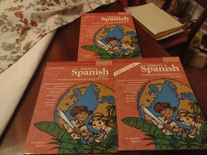 Power Glide Children's Spanish Activity Books Level 2, 3, Parent's Guide Home - Picture 1 of 14