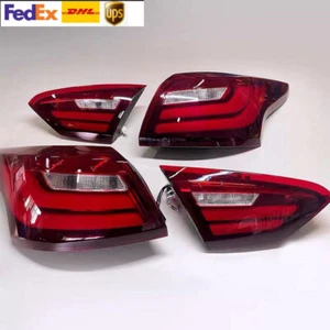Red 2012-2014 Ford Focus Sedan SEQUENTIAL LED Tube Tail Lights Lamps - Picture 1 of 2