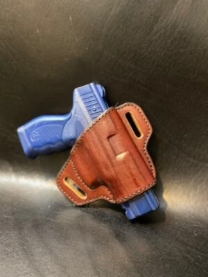 TAURUS  PT  24/7  Leather OWB Dark Brown Holster - Image 1 of 3