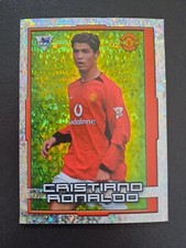 Merlin Cristiano Ronaldo #385 F.A. Premier League 2004 Foil Sticker Rookie.