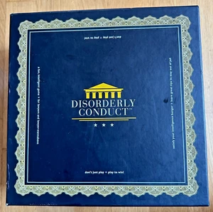 DISORDERLY CONDUCT Board Game - Law Game by The Idea Corps - New & Sealed - Picture 1 of 5