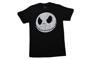 The Nightmare Before Christmas Mens Jack Skellington Face Shirt New S, M, XL - Picture 1 of 5