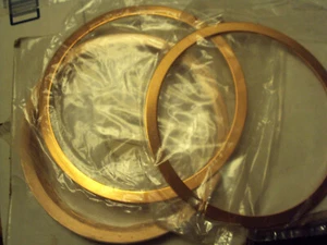 Copper Conflat Gaskets for 8 inch flange; package of 10 each - Picture 1 of 1