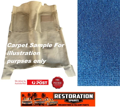 ALFA ROMEO ALFETTA 2000  1978 - 1984 DARK BLUE PLUSH CARPET - image 1 of 4