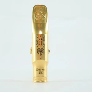 Theo Wanne SHIVA4 Gold 8* Tenor Saxophone Mouthpiece OPEN BOX - Picture 1 of 8