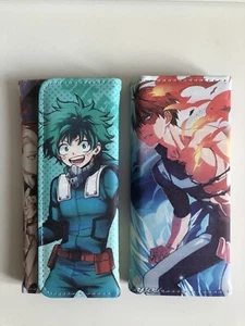Vendedor del Reino Unido My Hero Academy Cuero PU Monedas Largas Linda Cartera Anime Monedero - Imagen 1 de 5