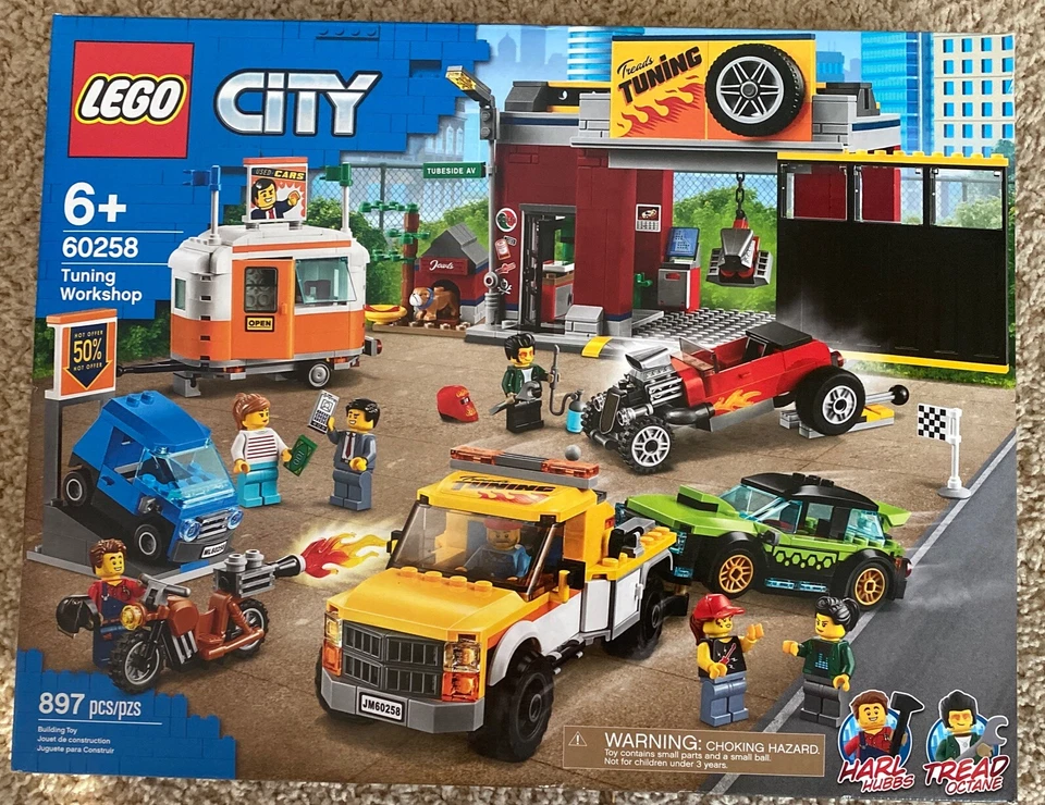 LEGO CITY: Tuning Workshop (60258). Cars & Trucks. Christmas Gift. New Sealed - Image 1 of 1