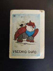 FIGURINA PARATA DISNEY n. 18 VECCHIO GUFO OTTIMA RECUPERATA - Imagen 1 de 2