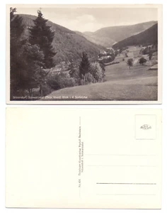 100923 - Seatendorf, Valle Negro - Vista i.d. Sorbitztal - foto real - postal antigua - Imagen 1 de 1