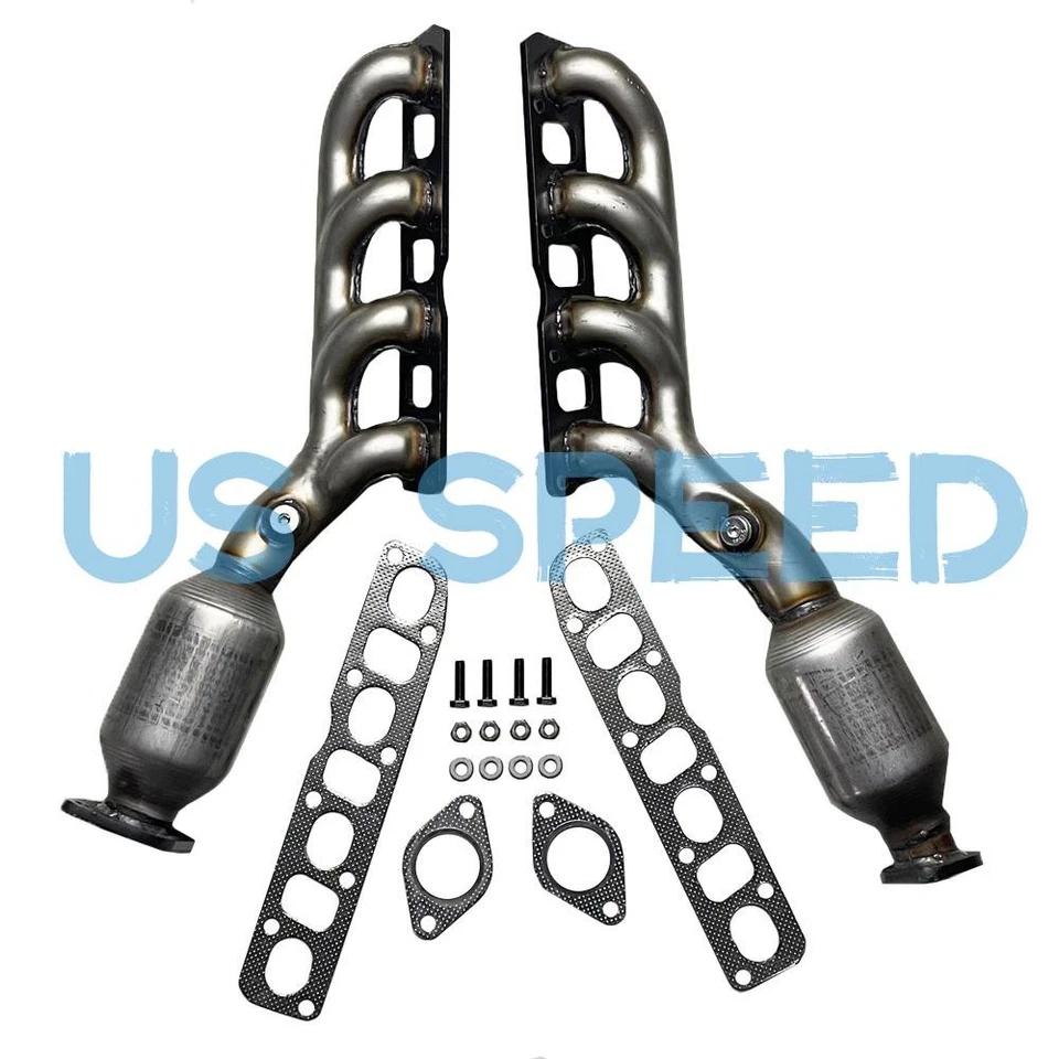 Convertidores catalíticos y colector de escape LH&RH para Nissan Armada Titan 2005-2013 Foto 1 de 4