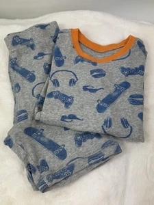Gap Kids Sleep Kinder Junge 7/8 kurzärmliges graues T-Shirt & kurzes Hamburger Skate - Bild 1 von 6