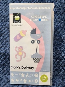 Cricut Storks Delivery Die Cut Cartridge And Book - Picture 1 of 3