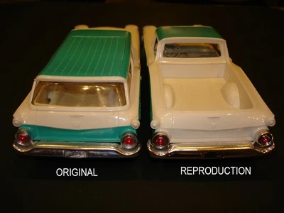 1959 PMC FORD REPRODUCTION REAR BUMPER FOR STATION WAGON & RANCHERO PROMO, KIT - Image 1 of 4