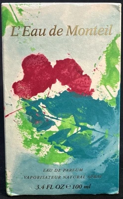 l'eau de monteil eau de parfum 3,4 oz spray caja raspada Foto 1 de 3