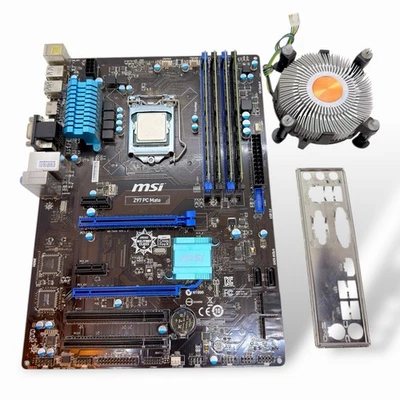 Intel Core i7-4790 with MSI Z97 PC Mate Motherboard and 32gb DDR3 1600MHz - Image 1 of 4