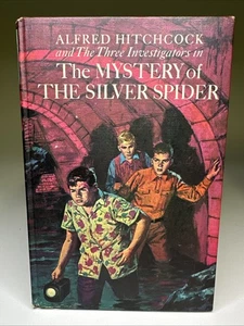 The Mystery of the Silver Spider Alfred Hitchcock Three Investigators #8 1967 HC - Picture 1 of 8