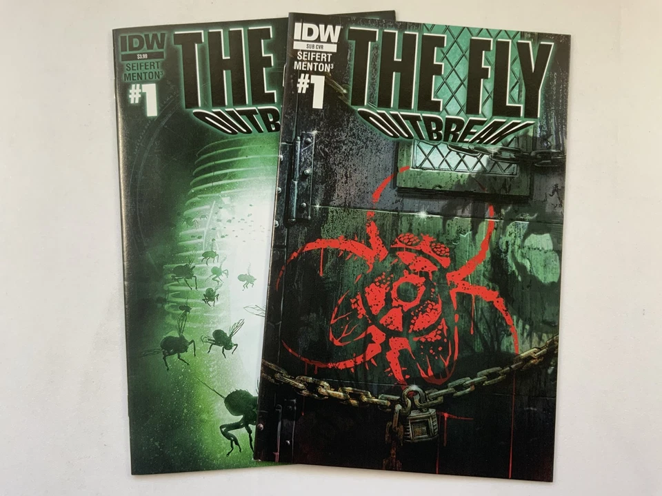 IDW The Fly Outbreak (2015) #1+suscripción VAR Set VAR en estado bastante bueno/casi nuevo a casi nuevo ¡Envío GRATIS! Foto 1 de 4