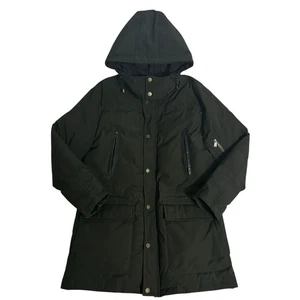 Pendleton Down Fill Coat Jacket Mens Medium Dark Green Full Zip Winter Worn Once - Picture 1 of 15