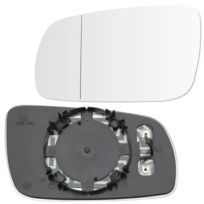 Spiegelglas links für VW Golf 4 Passat 3B Polo 6N Seat Außenspiegel beheizbar - Bild 1 von 4