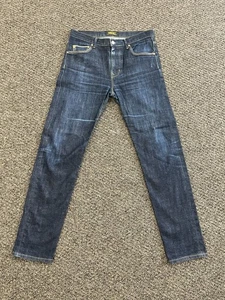 WeSC Selvage Blue Jeans Straight Slim Eddy Herren Größe 30x32 Selvedge Denim - Bild 1 von 5