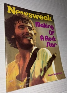 Vintage Newsweek Bruce Springsteen October 27, 1975 OJ Simpson Car ADS - Picture 1 of 9
