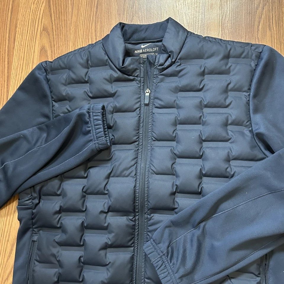 Nike AeroLoft Repel DOWN Quilted Golf Jacket Men’s Medium Navy CK5900-010 ACG - Image 1 of 4
